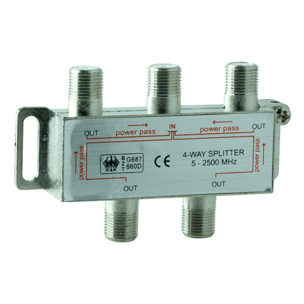 1/4 SPLITTER 5-2500 MHZ MAG (K0)