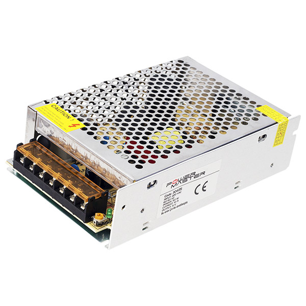 5 VOLT-10 AMPER-50 WATT METAL KALIN KASA ADAPTÖR  (P10 PANEL ADAPTÖRÜ) (K0)