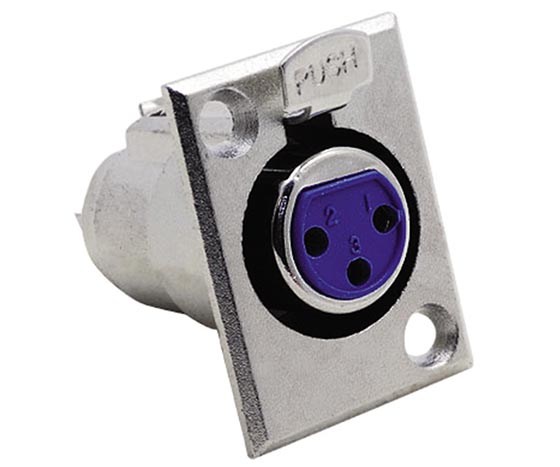 CANON DİŞİ ŞASE KONNEKTÖR CK114 * XLR 3 PİN (K0)