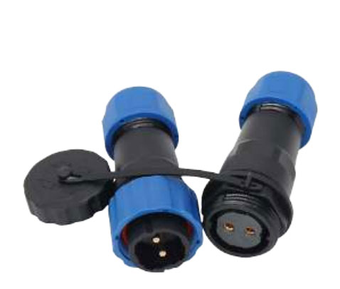 SD16 SU GEÇİRMEZ 2 PİN ERKEK-DİŞİ 16 MM KONNEKTÖR TAKIMI (K0)