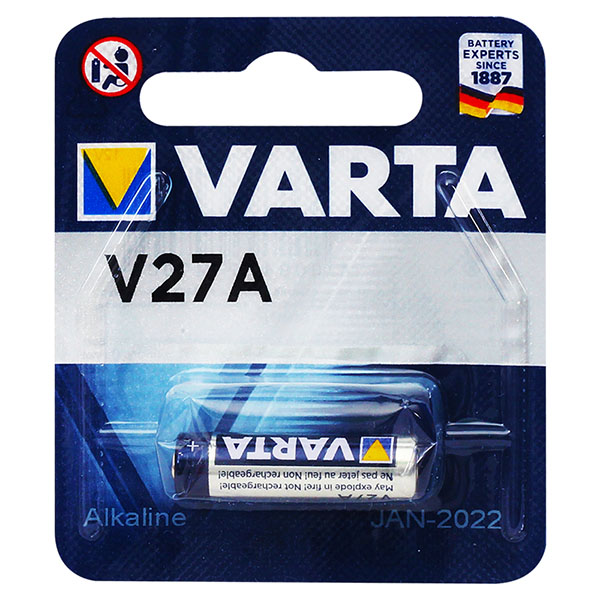VARTA 27A 12 VOLT ALKALİN PARA PİL TEKLİ PAKET FİYAT (K0)
