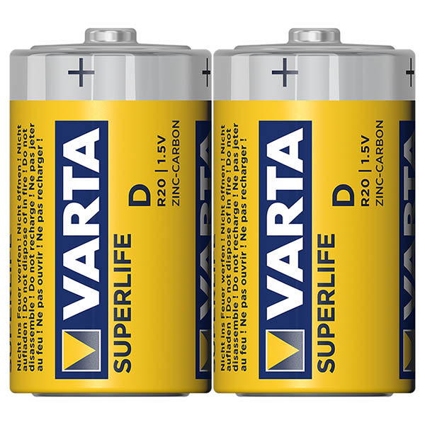 VARTA SUPERLIFE ÇİNKO BÜYÜK BOY D PİL 24LÜ PAKET FİYAT (K0)