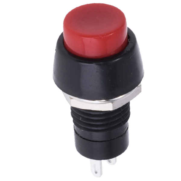 YUVARLAK ANAHTARLI KALICILI 10MM PLASTİK BUTON IC-190 (K0)