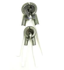 2 PARÇA  SET METAL FINDIK - CEVİZ KIRACAK BEYAZ SAPLI (K0)