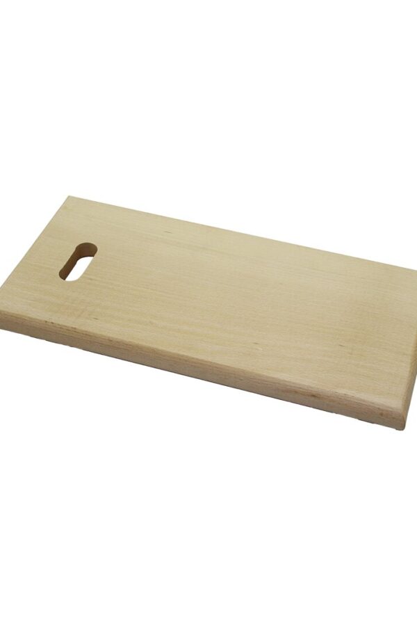 20X40CM   KALIN=2.5CM  AHŞAP KESİM PANOSU - ET TAHTASI  EL GEÇMELİ KULP (K0)