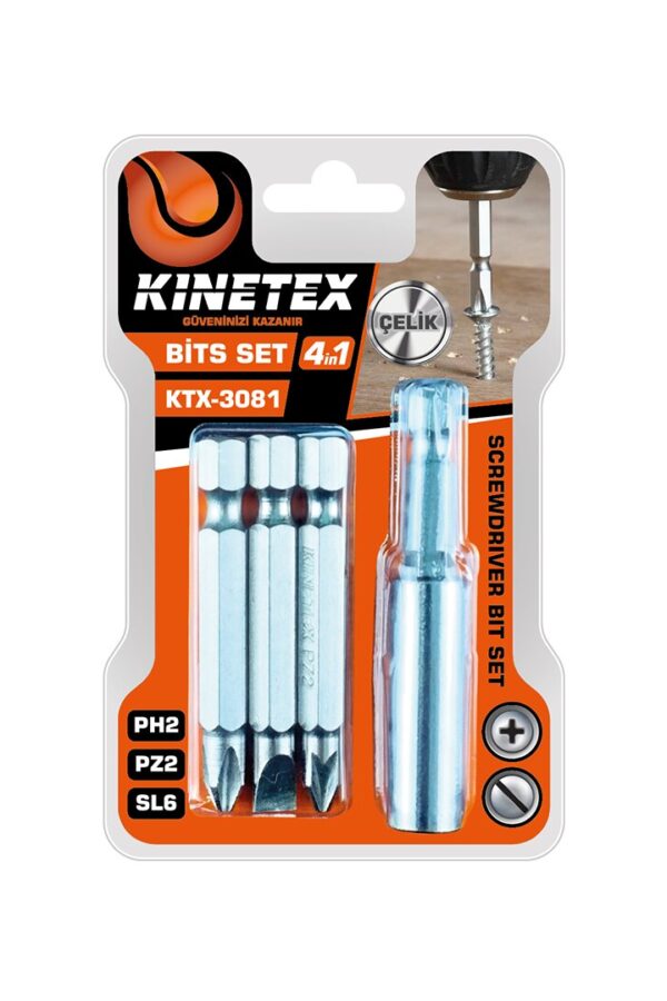 4PCS - PH2-PZ2-SL6  BİTS UÇ SET (K0)