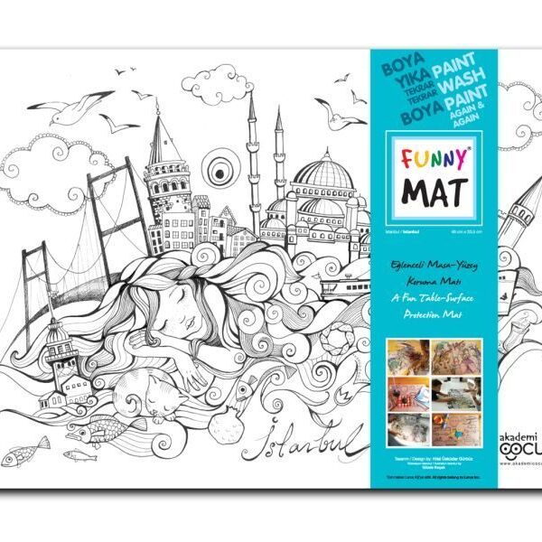 Funny Mat - İstanbul - 33,5x48cm