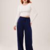 Ters Dikişli Basic Beyaz Body Bluz - Görsel 3