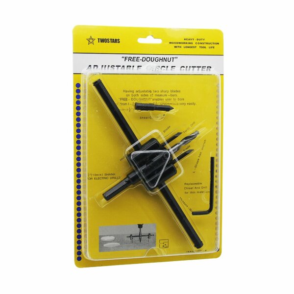 AYARLI  ALÇI PANÇ DELME 2 BIÇAK  1-3 İNÇ/16 30MM - 7-7 İNÇ/8 200MM - 1 İNÇ/8 3MM - 2 İNÇ 50MM (K0)