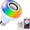 Bluetooth Hoparlör Akıllı Led Ampul Lamba (K0) - Görsel 2