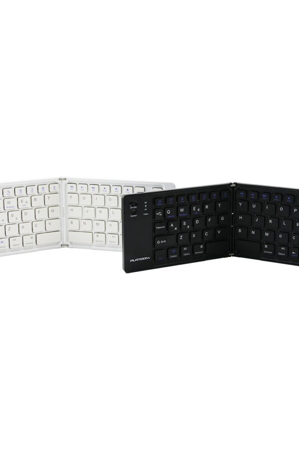 BLUETOOTH - USB ŞARJLI  KATLANIR MİNİ KLAVYE  9CM X K=14.7CM AÇIK=29.5CM (K0)