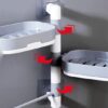 Çoklu Sabun Tutucu Fonksiyonel Banyo Sabunluk (K0) - Görsel 4