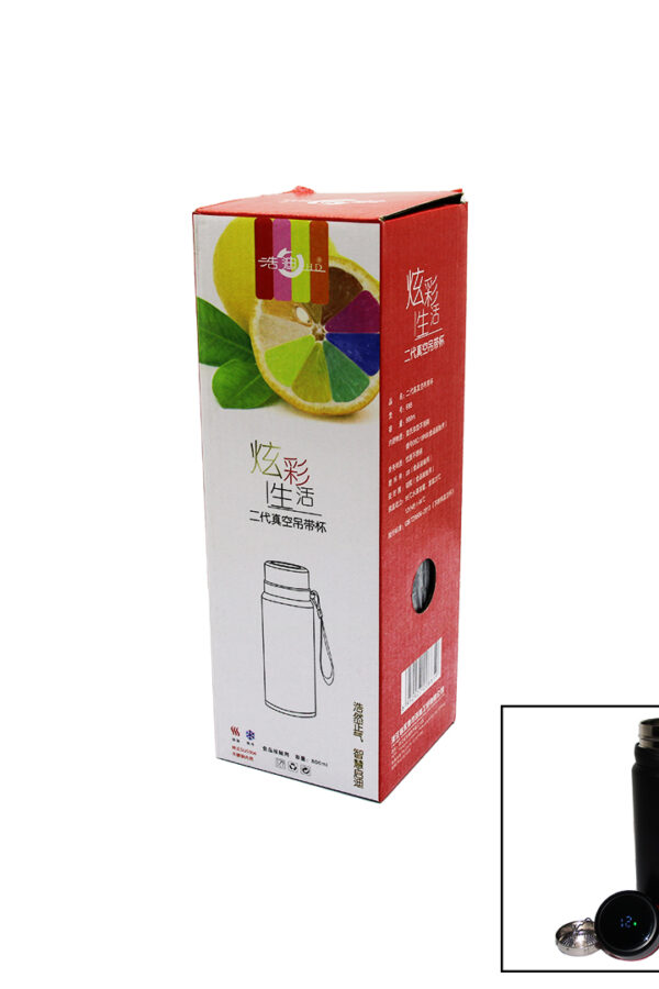 DERECELİ 800ML ÇELİK TERMOS (K0)