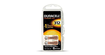DURACELL 312 İŞİTME CİHAZ KULAK PİLİ 6 PARÇA  KUTU (K0)