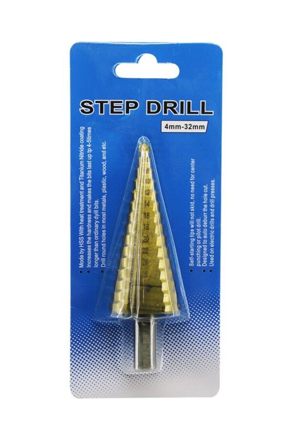 HSS KADEMELİ  MATKAP UCU  4-32MM (K0)