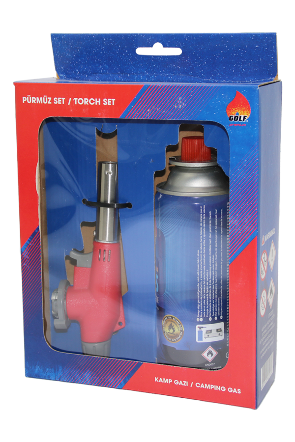 KAMP GAZI SET227GR/400MLPÜRMÜZ - TORCH SETİ (K0)