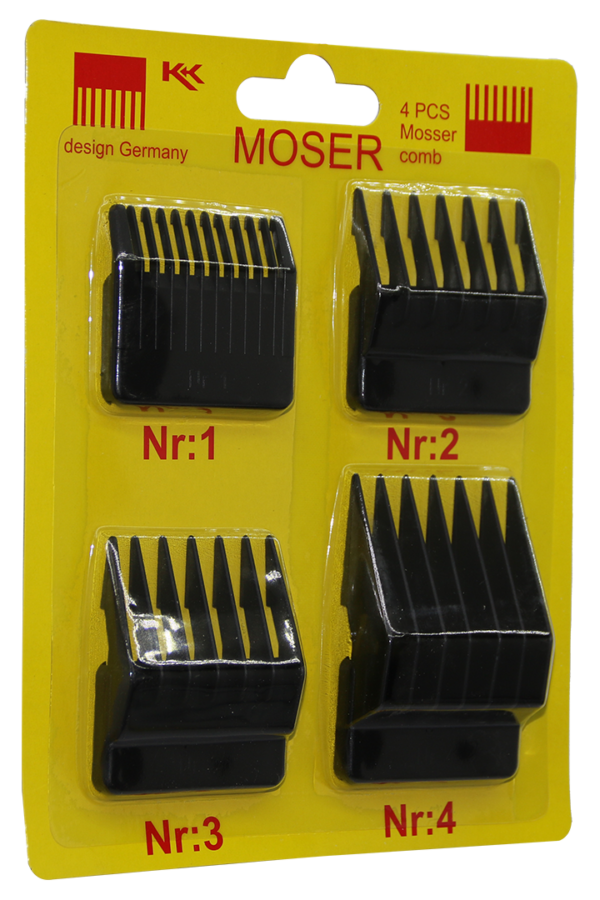 MOSER 4 PARÇA  MAKİNE TARAK SET (K0)