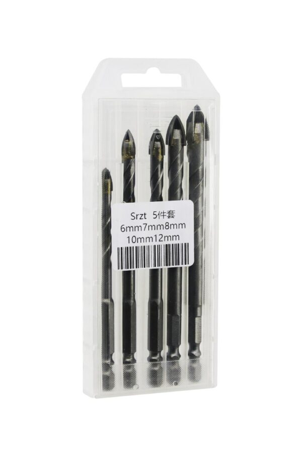 OK UCU TİPLİ   5PCS   ÇOK AMAÇLI MATKAP UCU   6-7-8-10-12MM (K0)