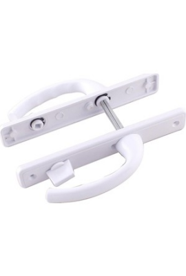 POŞETLİ BANYO-WC - KİLİTLİ BEYAZ PVC KAPI KOLU (K0)