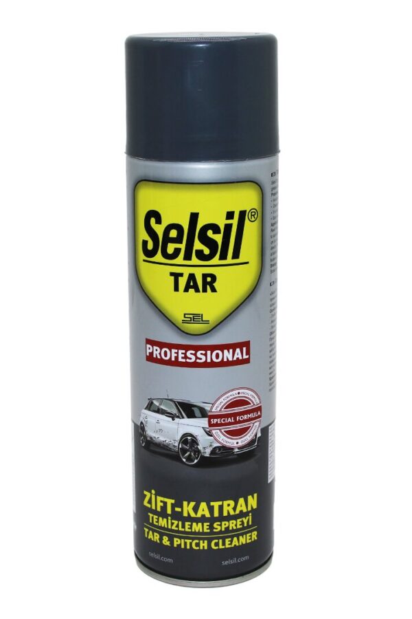 SELSİL TAR ZİFT - KATRAN TEMİZLEME SPREY 500ML KİR - YAĞ (K0)
