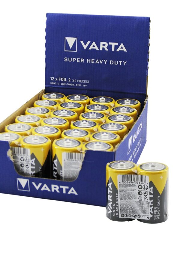 VARTA  BÜYÜK  PİL  D   24PCS (K0)