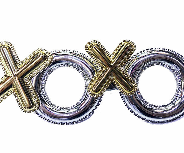 Xoxo Yazılı Yılbaşı Partisi Gözlüğü Gümüş Renk (K0)
