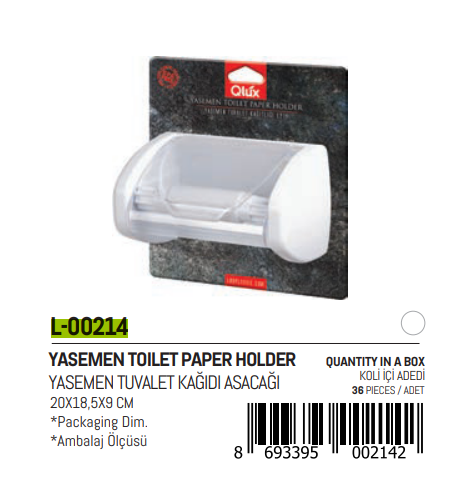 YASEMEN KAPAKLI WC KAĞITLIK (K0)