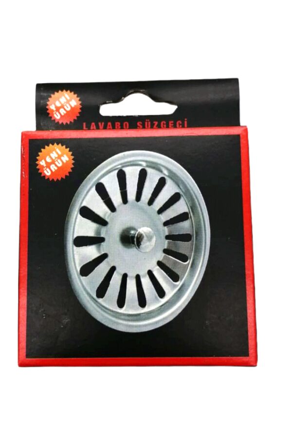 YENİ ÇÖPMAK METAL LAVABO SÜZGEÇ (K0)