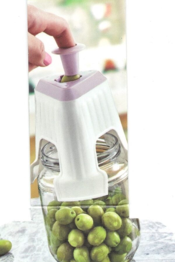 Zeytin Çizme Aparatı - Kesme Makinesi - Parmaklık Hediyeli (K0)