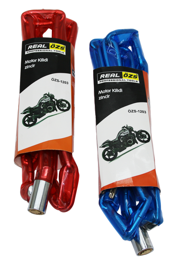 ZİNCİR MOTORSİKLET KİLİT 5X100CM ANAHTARLI (K0)